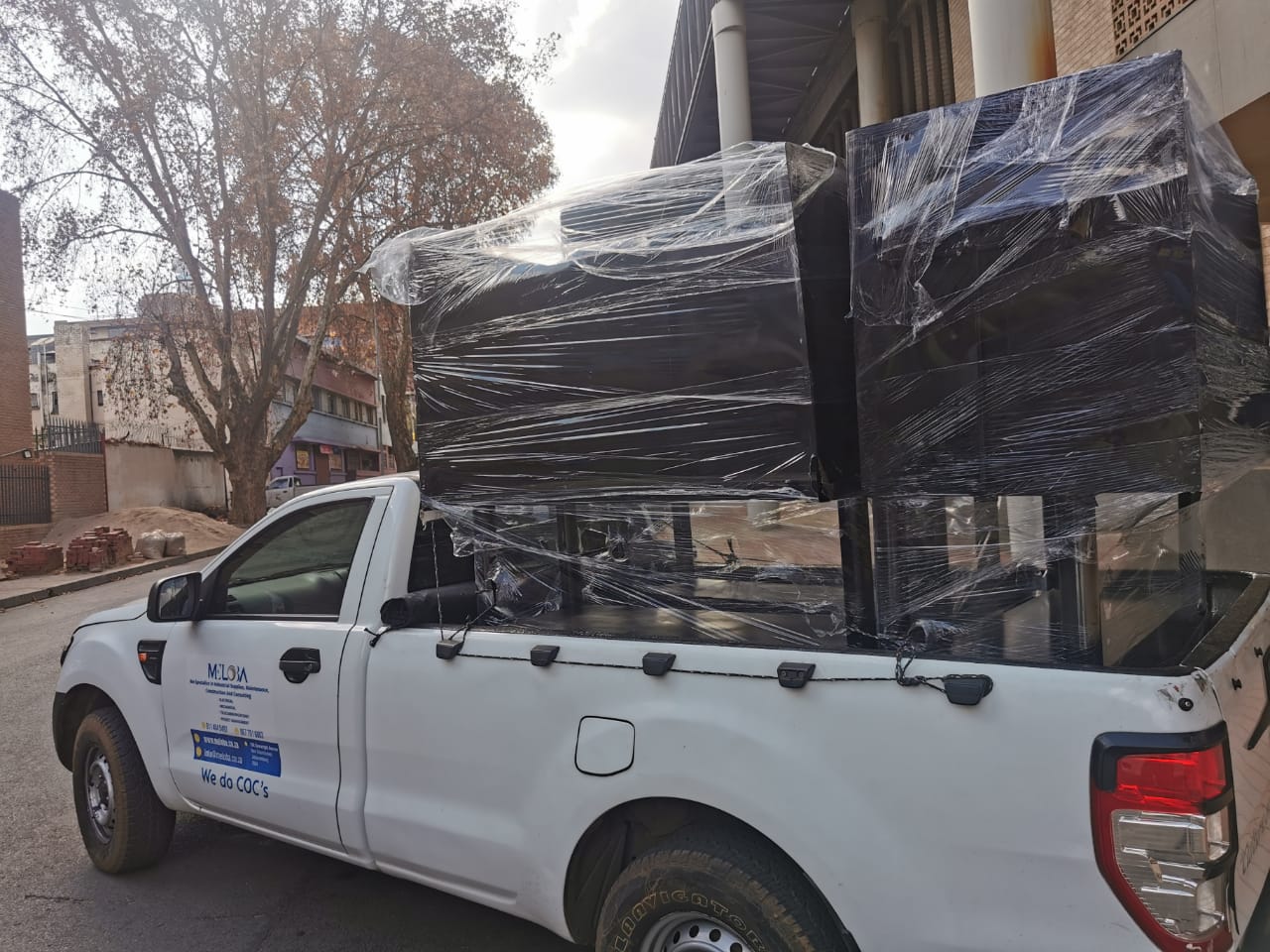 Delivery van